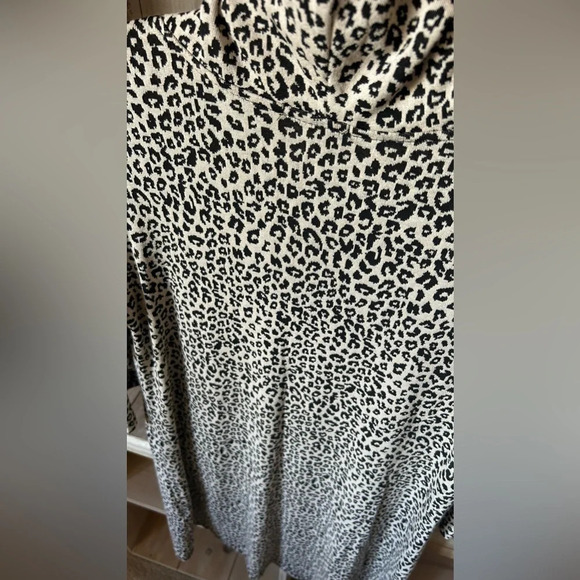 Made In Italy Animal Print Midi Dress Tunic - Picture 8 of 12